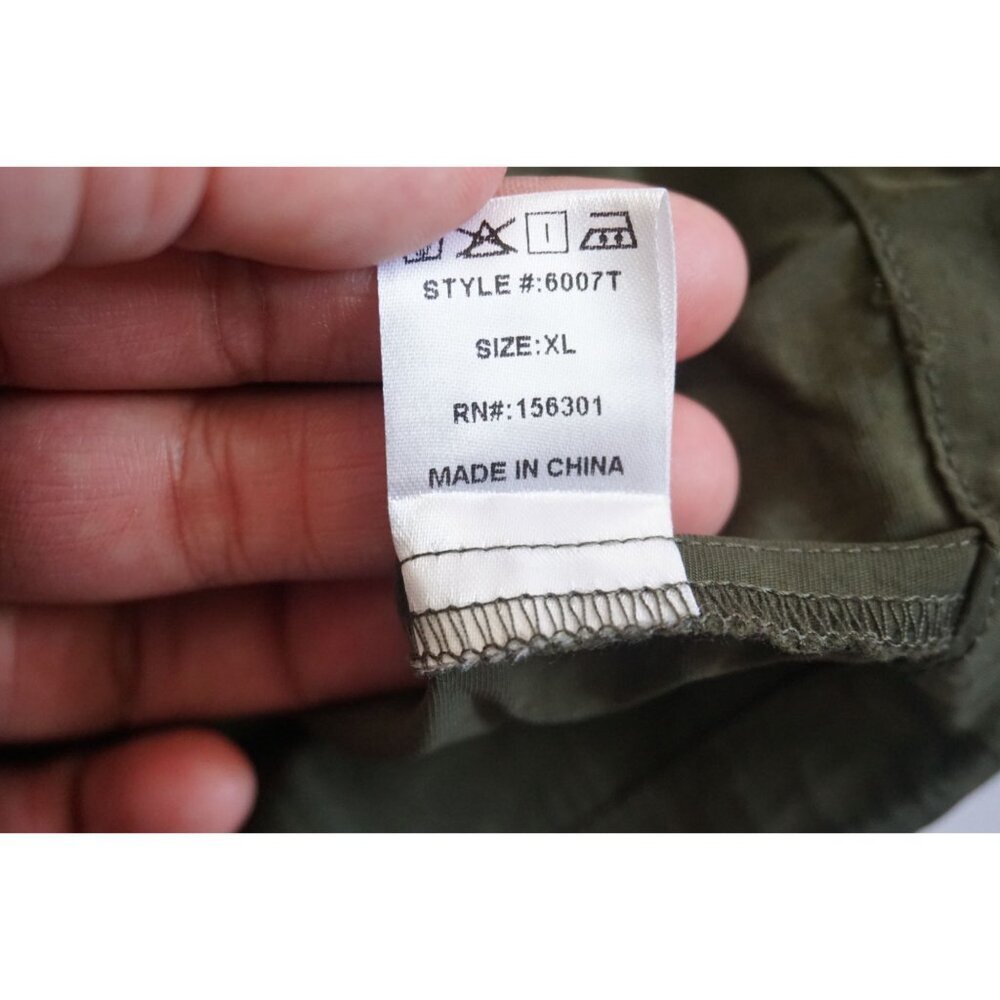 Windsor Cropped Half Zip Windbreaker Hooded Jacket, Size XL - Picture 4 of 5